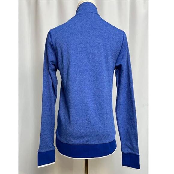 NWT! Under Armour Women's Threadborne Full Zip Jacket Blue SMALL - Picture 4 of 7